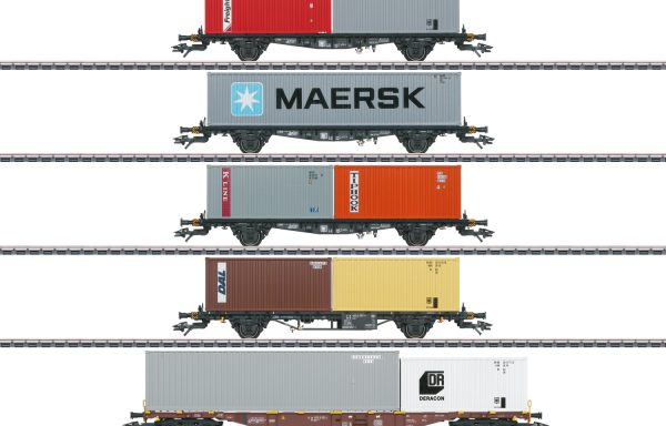 Märklin 47680 – Container-Tragwagen-Set