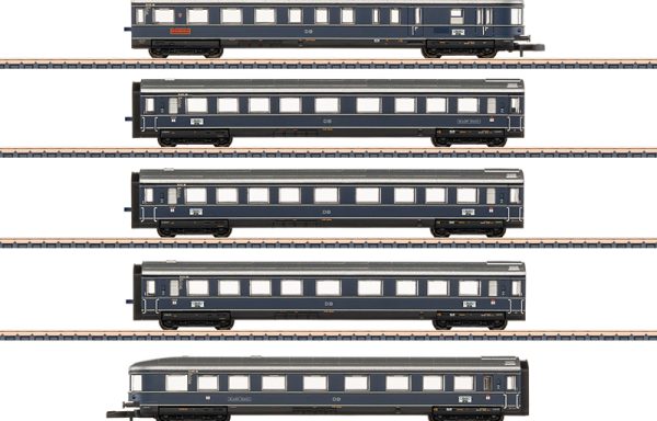 Märklin Z 87615 – Wagenset Fernschnellzug „Blauer Enzian“